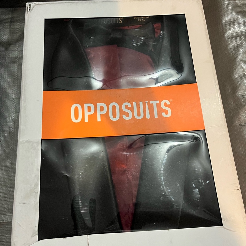 Opposuits Black and Red Suit